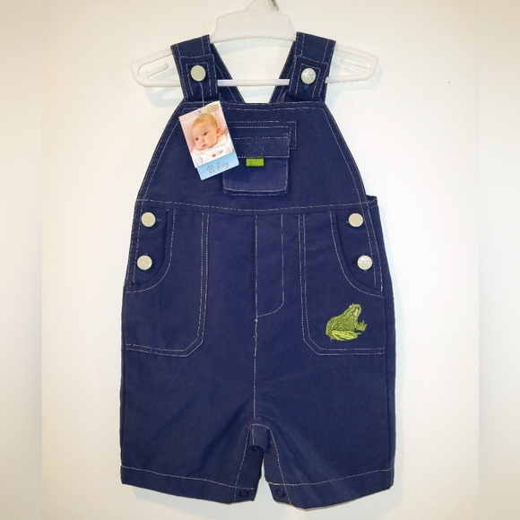 NWT, Baby Short Overalls, 3-6 months - Picture 1 of 4